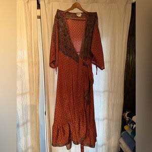 Darn Good Yarn Goddess Wrap Dress